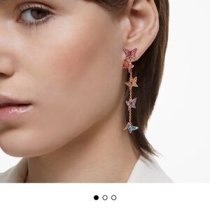Swarovski Idyllia Lilia drop earrings